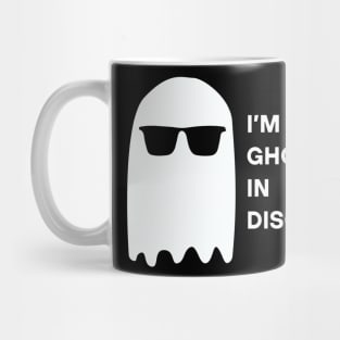 Halloween Minimal Ghost Costume Mug